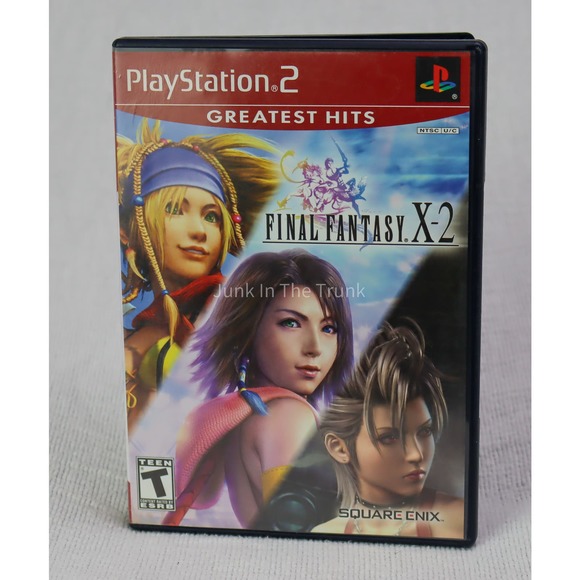 Final Fantasy X-2 Greatest Hits PlayStation 2 PS2 Video Game Complete - Picture 1 of 4